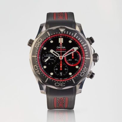Titanium, 44mm OMEGA Seamaster Professional 300 Chronograph Wristwatch, Limited Edition ETNZ, circa 2013