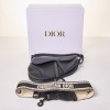 Christian Dior, Black Calfskin Saddle Bag with Box - 4