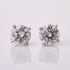 Partridge Jewellers, Platinum / 18ct White Gold, 2.11ct Diamond Stud Earrings - As New