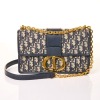 Christian Dior, 30 Montaigne Blue Dior Oblique Canvas Bag