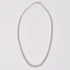 18ct White Gold, 42cm, 8.52ct Riviera Graduated Diamond Necklace, GIA report for Five Main Diamonds - 2