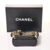 Chanel, Metallic Gold / Black Crumpled Goatskin / Calfskin Gabrielle Hobo Small Bag - 3