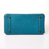 Herm&egrave;s, Bleu Izmir Ostrich Birkin, Size 30 - 5