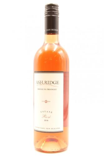 (1) 2018 Ash Ridge Estate Rose Hawke's Bay