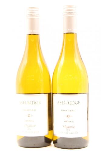 (2) 2017 Ash Ridge 'Premium' Viognier, Hawkes Bay