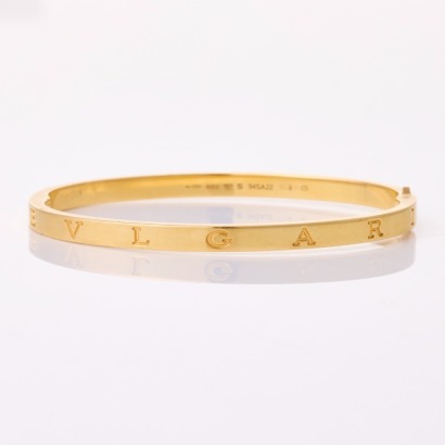 18ct Yellow Gold, Bvlgari. B.Zero Essential Bracelet