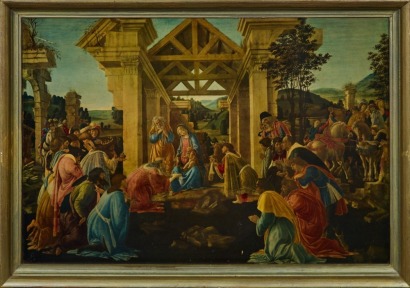 A Vintage Botticelli Reproduction Print