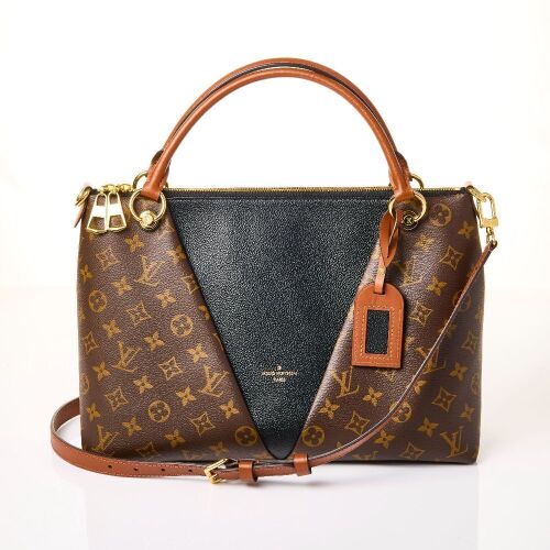 Louis Vuitton, Monogram Canvas V Tote MM Bag