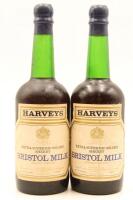 (2) Harveys Bristol Cream Original Superior Sherry, Andalucia, circa 1960s (US)