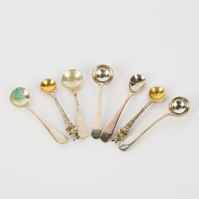 A Collection of Demitasse Spoons