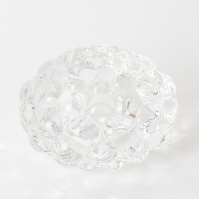 A Raspberry Votive by Anne Nilsson for Orrefors