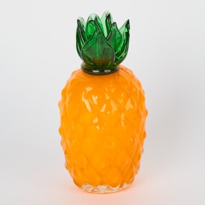A Glass Pineapple Ornament