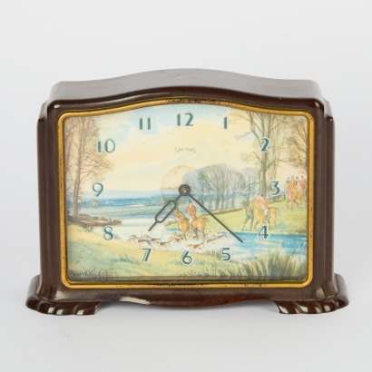 A Hunting We Will Go for Rare Smith's Musical Alarm Clock c .1953