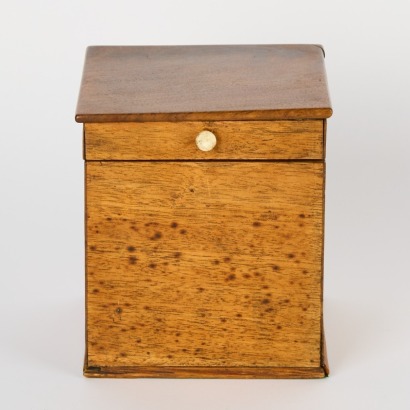 An Antique Carriage Clock Box Case