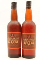 (2) John Reid's Old Matured Jamaica Rum, circa 1970s (MS)