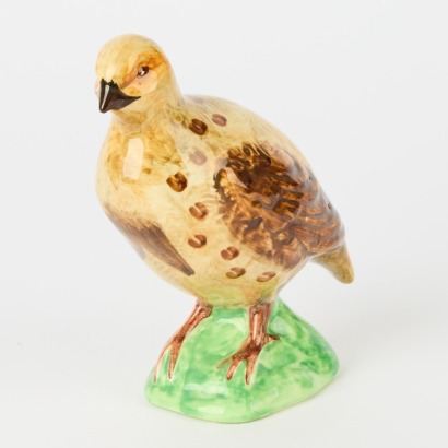 A French Ceramic Quail