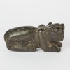A Peruvian Andean Puma Carved in Black Stone - 2