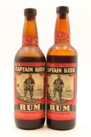 (2) Walter Cavill Captain Kidd Rum, circa 1960s (LMS)