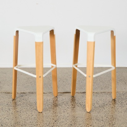 A Pair of Picapau Barstools By Orlandini & Radice for Infiniti