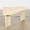 An Italian Travertine Marble Side Table - 2