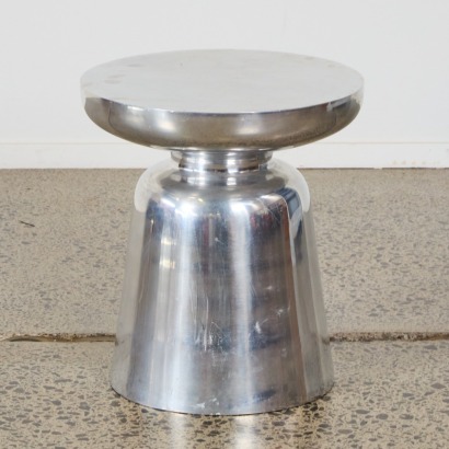 A Chrome Martini Table