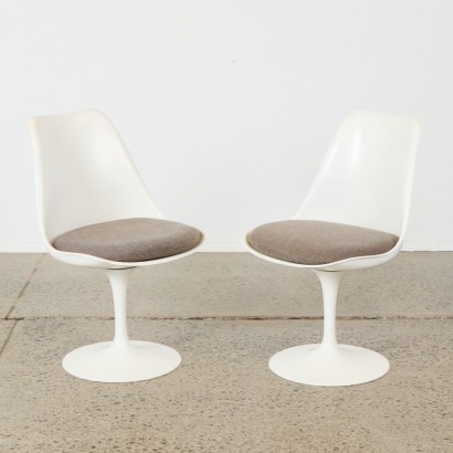 A Pair of Tulip Style Chairs