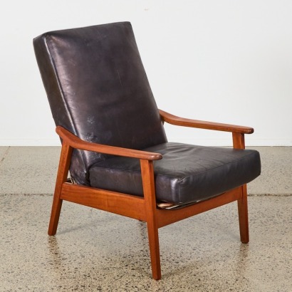 A Mid-Century Don Teak Armchair