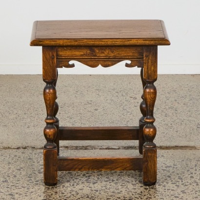 An Oak Joint Stool, Reproduction