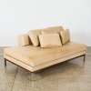 An Apartmento Leather Gilbert Chaise - 2