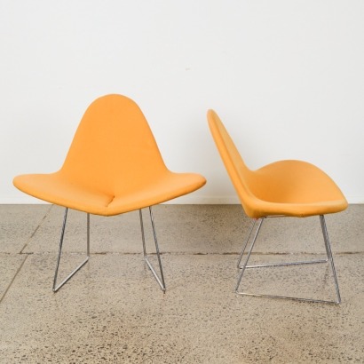 A Pair of 'My Flower' Parri Lounge Chairs
