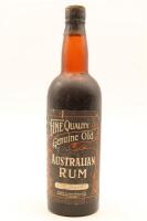 (1) Hughes & Cossar Fine Quality Genuine Old Australian Rum (US) (FL) (BSL)