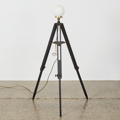 A Retro Style Tripod Lamp