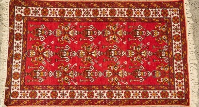 A Persian Silk Rug