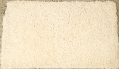 A Flokati Wool Rug A/F