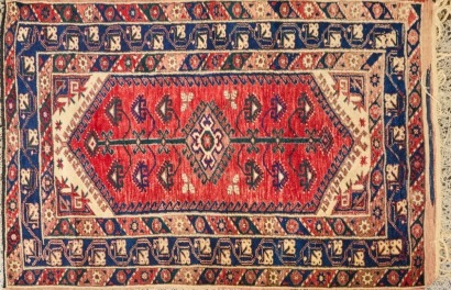 A Ghiordes Turkish Rug