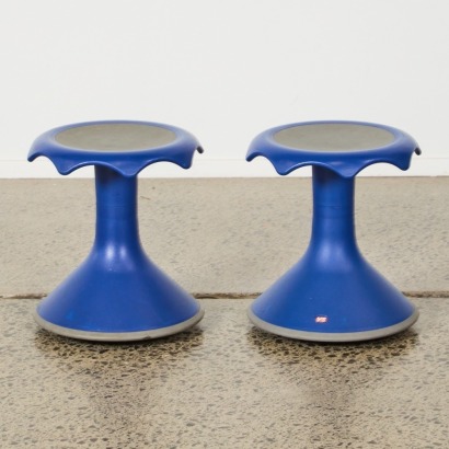 A Pair of John Harding Hokki Stools