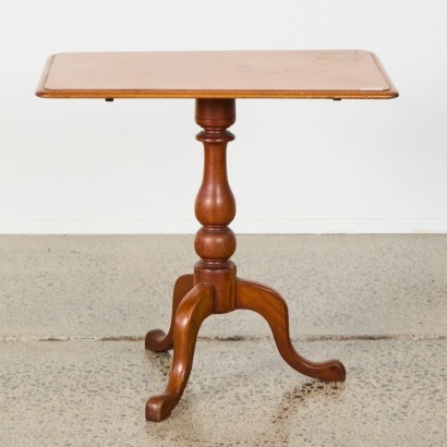 A Mahogany Tilt Top Table