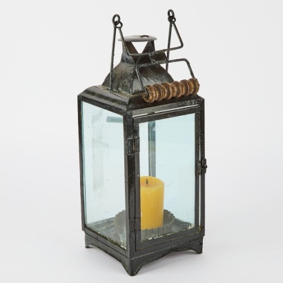 An Antique Black Lamp