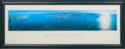 A Panoramic Framed Print of Auckland