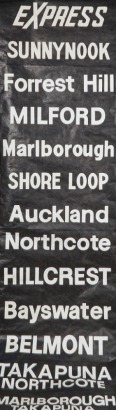 A Vintage Bus Blind