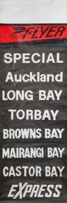A Vintage Bus Blind
