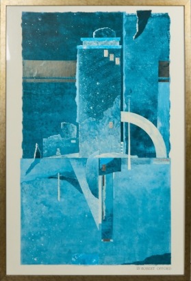 A Robert Oxford Abstract Print