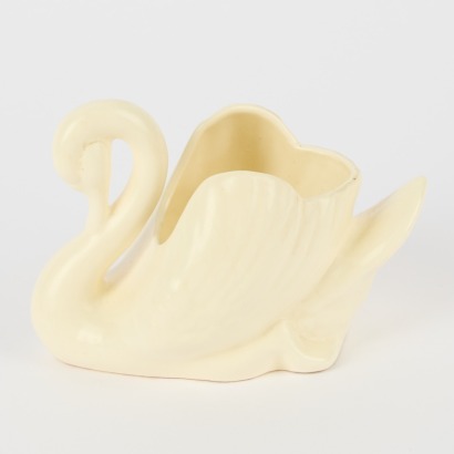 A Small Crown Lynn White Swan
