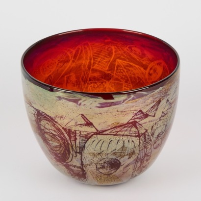 A Gary Nash Bowl Signed and Dated '10