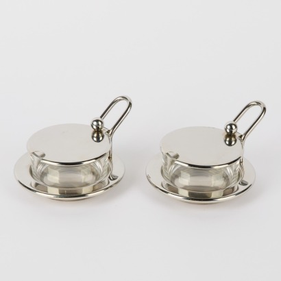 A Pair of ICM Italy Parmesan Cheese Cellars
