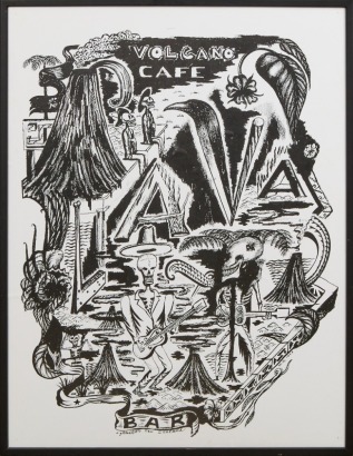 A Volcano Cafe Lyttelton 1994