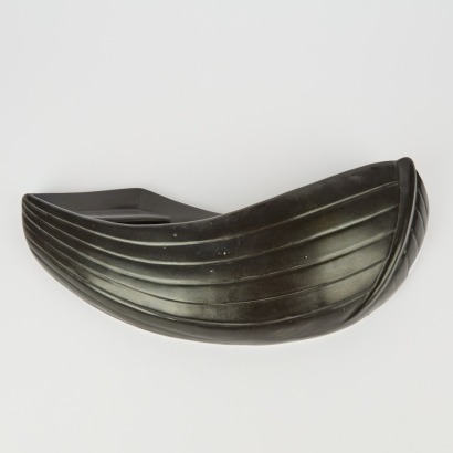 A Studio Ceramics Boat Wall Hanging