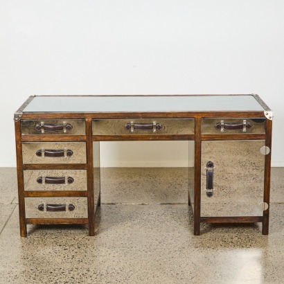 A Timothy Oulton Aviator Style Desk