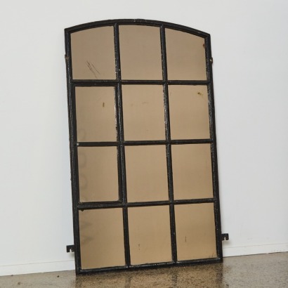 A French Crittall Window Repurposed Mirror