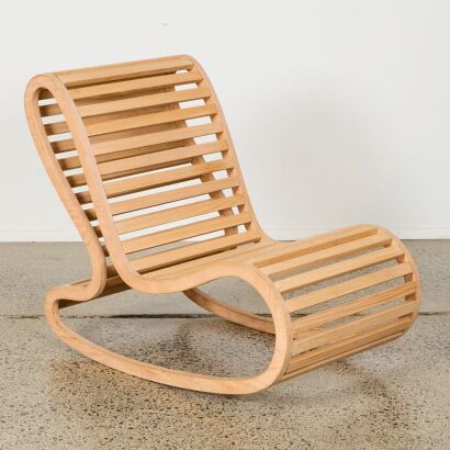 A David Trubridge South Pacific Ruth Rocking Chair